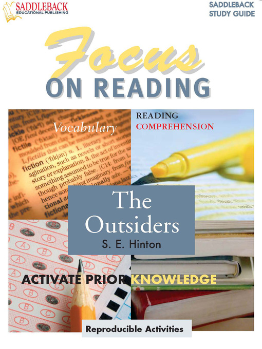 Upplýsingar um The Outsiders Reading Guide eftir Saddleback Educational Publishing - Biðlisti